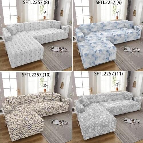 Black and white geometric stripes Plaid on the sofa Linings for sofas fondas sofas with long chair 3 seater sofa cover all sofas