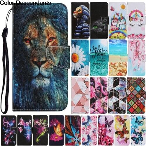 Flip Cases For Huawei P30 Lite Cover on For Huawei Nova 4e Magnetic Stand Phones Protective Shell Wallet Bags MAR-L01A L21A LX1M