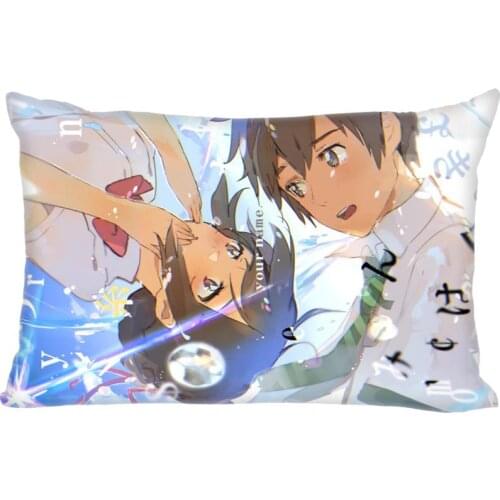 Custom Your Name Rectangle Pillowcase zipper dakimakura Classic Pillow Case size 35*45cm DIY Gift