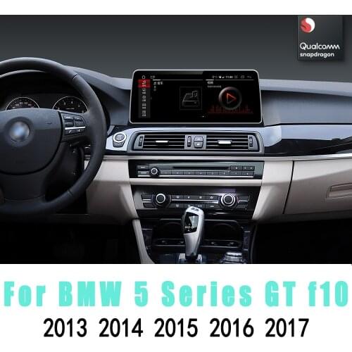 For BMW 5 Series F10 2013~2017 NBT Car Multimedia Android Auto Radio GPS Player Bluetooth WiFi Mirror Link Map HD