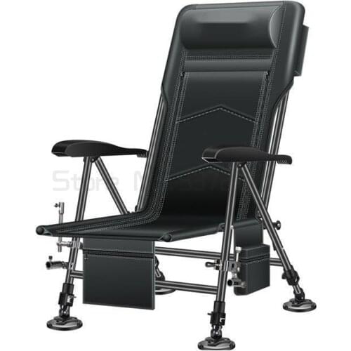 European fishing chair reclining folding multifunctional new wild fishing chair all terrain seat