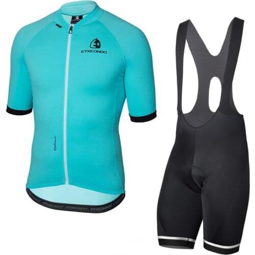 New Brank Etxeondo Quick Dry Cycling Clothing Men Team Mountain Bike Jersey MTB Kit Ropa de Ciclismo Hombre