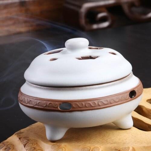 Meditation ancient fuming furnace Restore ancient ways your kiln incense burner The song dynasty porcelain piece
