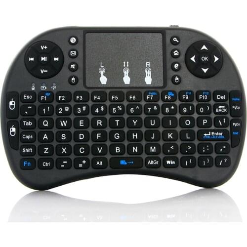 Mini Keyboard Backlit English Air Mouse 2.4GHz Wireless Ergonomic Keyboard Touchpad Handheld for TV BOX Android GT Media Gaming