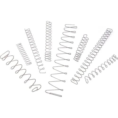 Stainless steel Glock magazine spring square coil compression Extension Base Pad spring