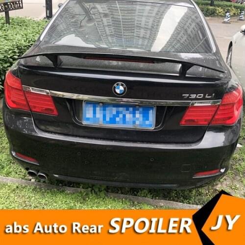 For G11 F02 F03 Spoiler 2006-2018 BMW E65 733i 740i 750i Spoiler ABS Material Car Rear Wing Primer Color Rear Spoiler