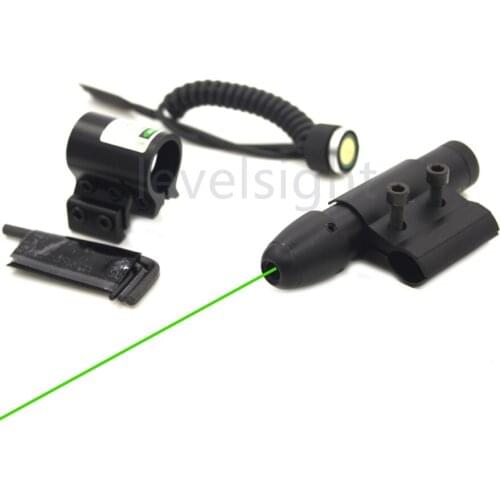 Tactical Green Red Dot Laser Sight Pointer 11mm/20mm Picatinny Rail Mount Laser Sight Dot Scope for Hunting