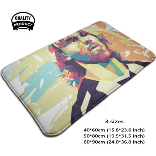 Nedved Comfortable Door Mat Rug Carpet Foot Pad Virgil Van Dijk Van Dijk Anfield Ywna Football Soccer Footballer Wpap Popart