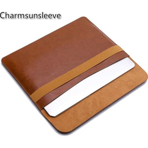 Charmsunsleeve High Capacity Laptop Bag cover,Microfiber Leather laptop sleeve case For 2019 MacBook Pro Air 12/13/13.3/15.4/16