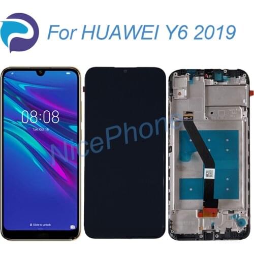 HUAWEI Y6 Prime 2019 lcd screen 1560*720 touch digitizer display assembly replacment MRD-LX1F/LX1/LX3/LX1N Y6 2019 lcd screen