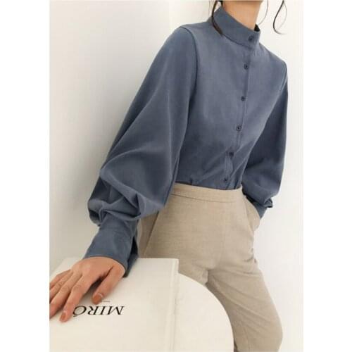 Блузки с воротником стойка ZHUISHU China At AliExpress