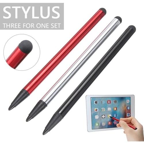 3pcs New Arrival Touch Screen Stylus Pencil Portable Capacitive Pen Tablet Pen Drawing Pens for Tablet iPad iPhone Samsung PC