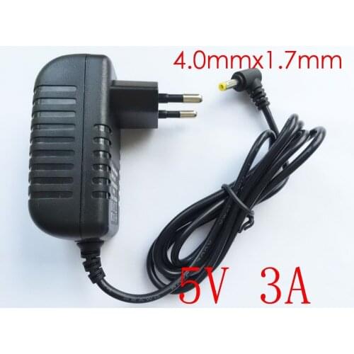 50PCS High quality 5V 3A AC 100V-240V Converter IC power Adapter DC 3000mA 15W Power Supply EU Plug DC 4.0mm x 1.7mm New
