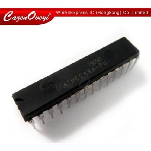 5pcs/lot ATMEGA8A-PU ATMEGA8A DIP-28 In Stock