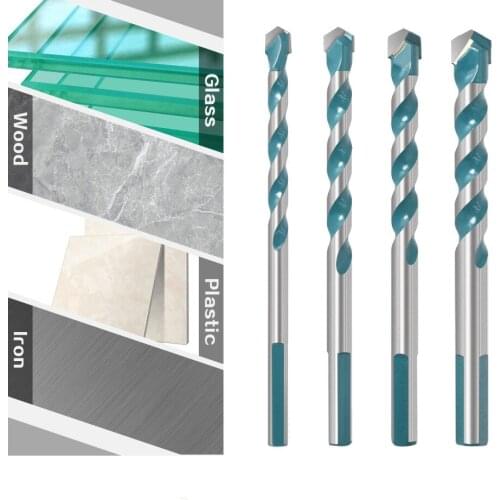 6/8/10/12mm Multi-functional Glass Drill Bit Triangle Bits Ceramic Wall Concrete Brick Tile Marble Glass Hole Cutter Power Tools