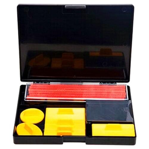 Shiny S-200 Seal Alphanumeric Characters Movable Combination Printer Office Stationary Business Stamper -35