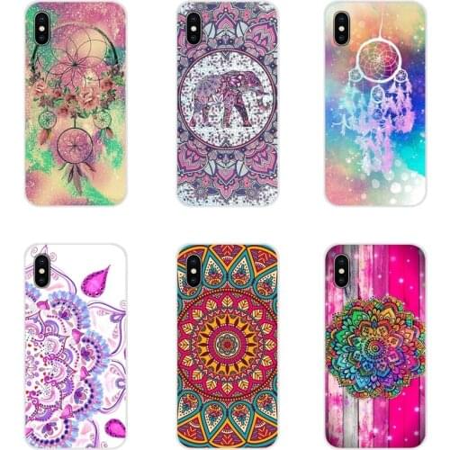 Colorful Floral Paisley Flower Mandala For Samsung Galaxy J1 J2 J3 J4 J5 J6 J7 J8 Plus 2018 Prime 2015 2016 2017 TPU Shell Cases