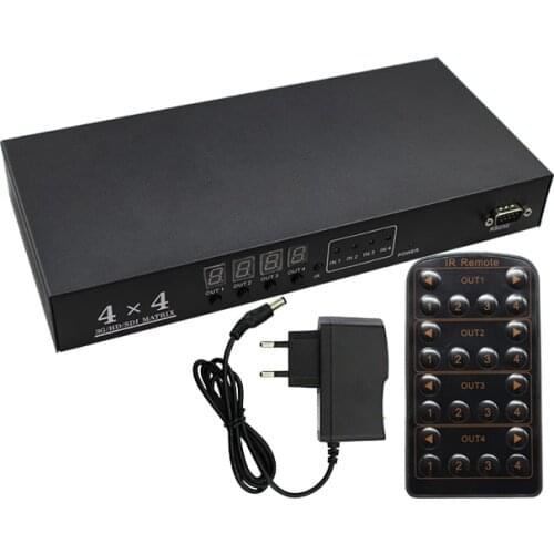 Wiistar 4X4 SDI Matrix Switcher SDI Matrix Switcher Matrix Switcher 4ins 4 outsSDI Matrix Switcher