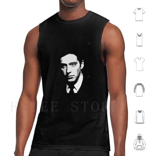 The Man Tank Tops Vest Sleeveless Godfather Al Pacino Michael Corleone
