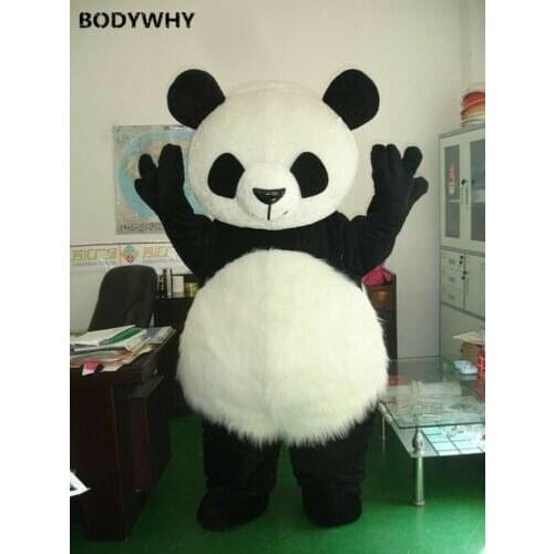 Panda Animal Mascot Costume Cosplay Adult Cartoon Character Costume Gift