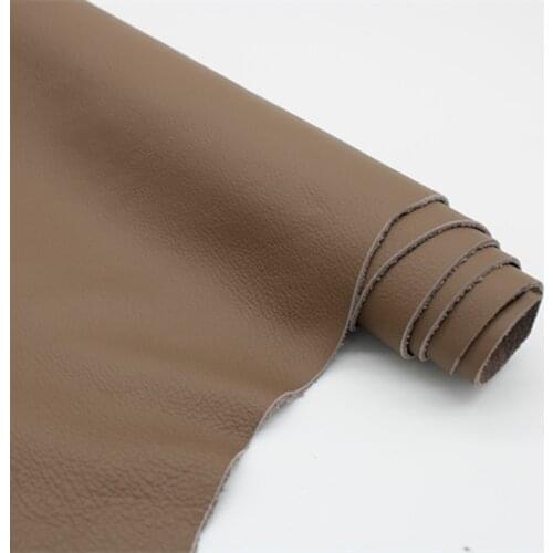 Whole Cowhide Leather Leather Top Layer Cowhide Gray Natural Pattern Tumble Pattern Sofa Seat Bedside Furniture Leather