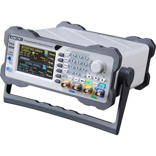 JUNTEK PSG9060 PSG9080 2 CH 80MHz Programmable Function Arbitrary Wave Generator Signal Source Frequency Amplitude Modulation