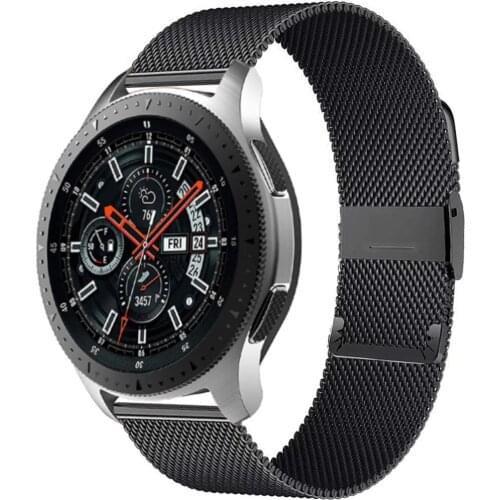 20mm 22mm watch strap For Samsung Galaxy watch 46mm 42mm Active2 Active1 Gear S3 frontier Milanese Loop nato strap