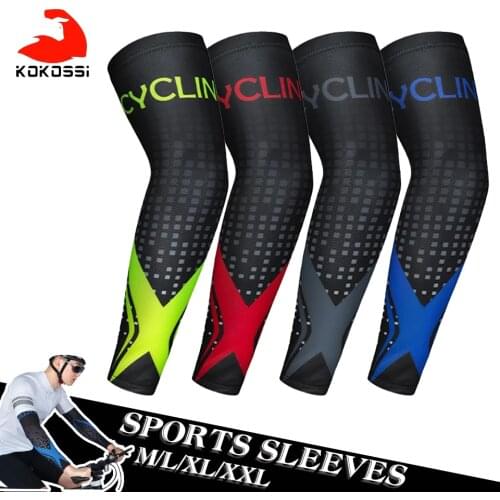 KoKossi 1Pair Sun Protection Sports Sleeves Cycling Fishing Fitness Outdoor Sports Arm Protection Gloves Breathable Comfortable
