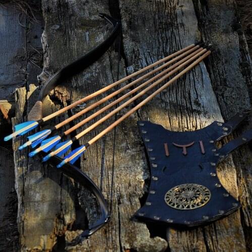 Turkish Bow , Archery , Turkish Bow and Arrow Full, Starter Archery Bow- Recurve Bow-Archery Bow- 15lb Bow- Horseback Archery