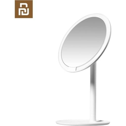 Youpin AMIRO HD Makeup Mirror 60 Degree 2000mAh Vanity Make up Mirrors Lamp USB Charging Lights Health Beauty Adjustable