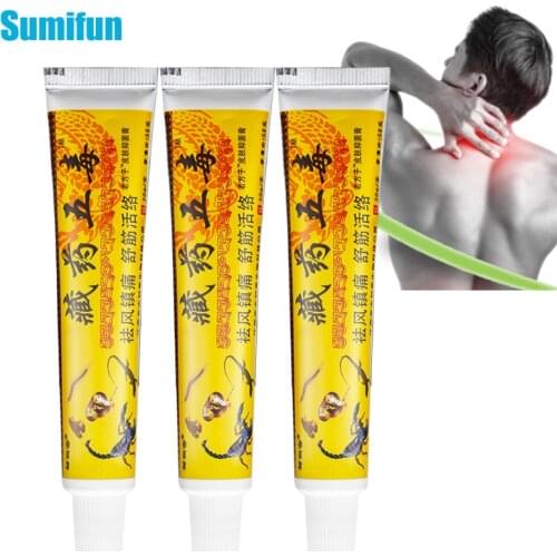1/3pcs Scorpion Ointment Rheumatoid Powerful Pain Relief Neck Shoulder Muscle Neuralgia Acid Joint Medical Arthritis Cream