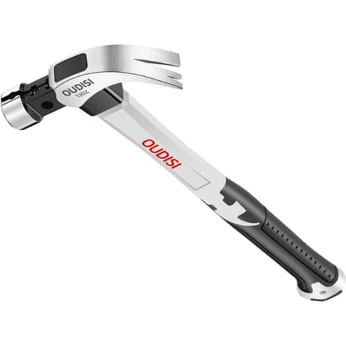 1pc Brand NewHeavy Claw Hammer Multi-purpose Carpenter 100Z Nail Hammer Non-skid Magnetic Automatic Suction Nail Hammer