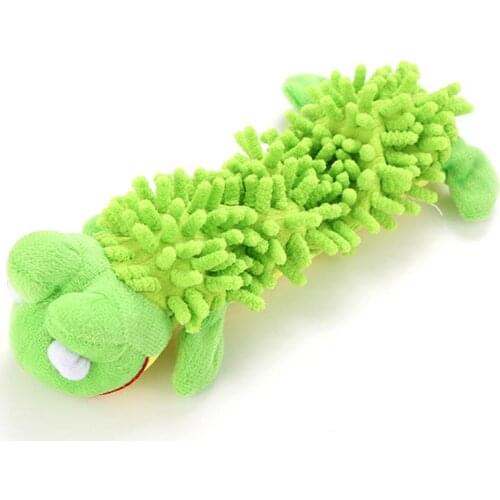 Kapmore 1pc Animal Shape Dog Toy Bite Resistant Plush Cute Dog Squeaky Toy Animal Dog Sound Toy Pet Supplies Dog Favors