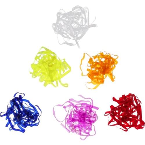 6Pcs 6 Colors Nymph Skin Elastic Scud Back/Nymph Stretch Sink Skin for Fly Tying Fishing Accessories Dropshipping