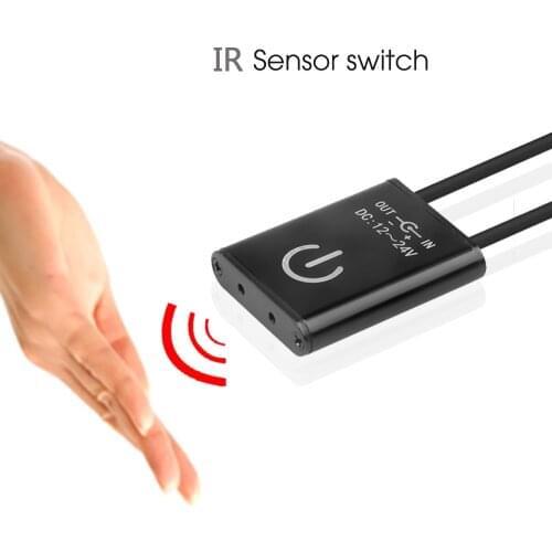DC 12 24V Switch Automatic Lighting Wardrobe Cabinet IR motion wireless Switch Open Close Motion sensor LED PIR Infrared Switch