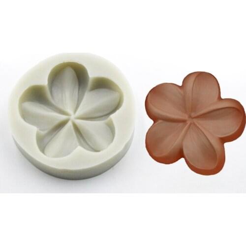 Flower Silicone Fondant Cake Mold Chocolate Mold Biscuit Mold DIY baking tools