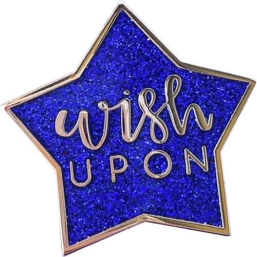 Wish Upon - hard enamel pin