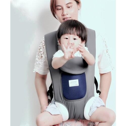 Ergonomic Baby Carrier Infant Baby Hipseat Carrier Front Facing Ergonomic Kangaroo Baby Wrap Sling for Baby Travel baby carrier
