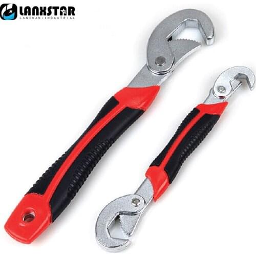 Multi-function Universal Quick Snap'N Grip Tool Adjustable Socket Head Wrench Spanner CR-V Chrome Combination Wrench Sets