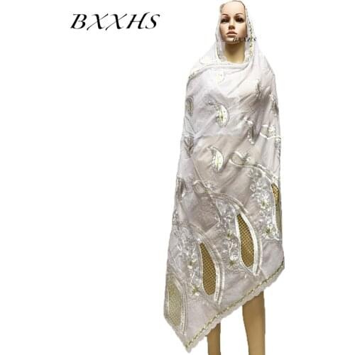 Fashion New Floral Shawl Chiffon cotton Wrap Mesh Embroidered With Diamond Big Size Scarfs For Ladies Muslim Scarves 16 choose