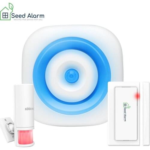New Designed On-site Night Light Alarm with Door Open and window Sensor