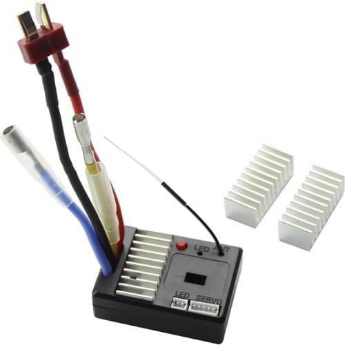 1/14 Scale RC Car Receiver, RC Car Spare Parts Receiver Upgrades Fit for Wltoys 144001 124018 124019 1/14 RC Crawler Car