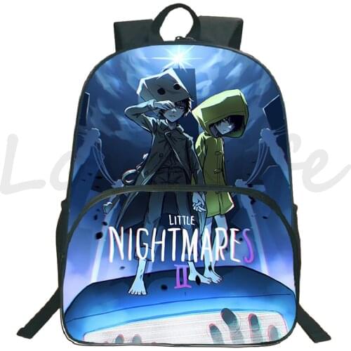 Little Nightmares Backpack Laptop Knapsack Travel Rucksack Unisex Bagpack boys School Backpack kids Bookbags Back To School Gift