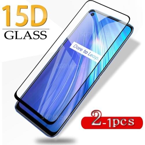 1-2PCS Safety Glass For Oppo Realme 6 Pro 6i Tempered Glass On For Oppo Realme 6Pro 6 Pro 6i Screen Protector Protective Glass