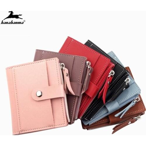 Women Wallets billetera mujer Zipper hasp Coin Pocket Ladies mini wallet small womens wallet carteras monederos mujer