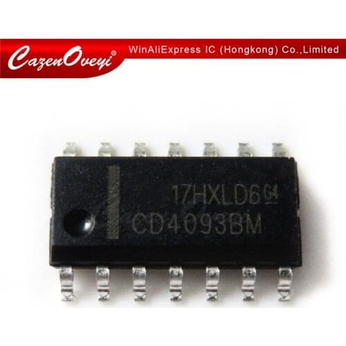 10pcs/lot CD4093BM CD4093 SOP-14 new original In Stock