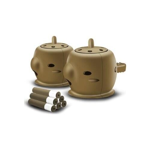 3 Moxa Box Pot +120 moxa sticker Warming Moxibustion Tin Massage Therapy For Arm Leg Abdomen Beauty Salon Home Use Body Care