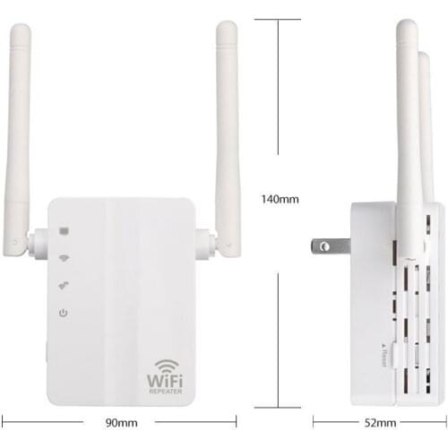 300M Wireless WiFi Repeater Signal Amplifier Wifi Signal Enhancement Extender Through Wall Routing Wireless AP