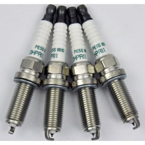 4pcs PE5R-18-110 ILKAR7L11 94124 Iridium Spark Plugs fit for Mazda 3 6 CX-3 CX-5 MX-5 2.0L 2.5L PE5R18110 Car Ignition Spark 4-6