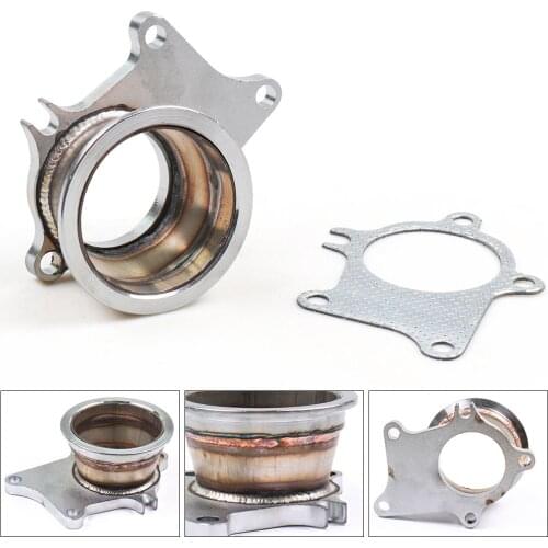 V-Band Flange Turbo Adaptor Stainless Steel Adapter For T3/T4 Turbo 5 Bolt to 3" TT102141